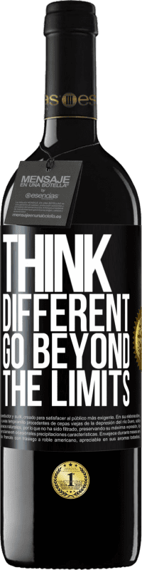 39,95 € Free Shipping | Red Wine RED Edition MBE Reserve Think different. Go beyond the limits Black Label. Customizable label Reserve 12 Months Harvest 2016 Tempranillo