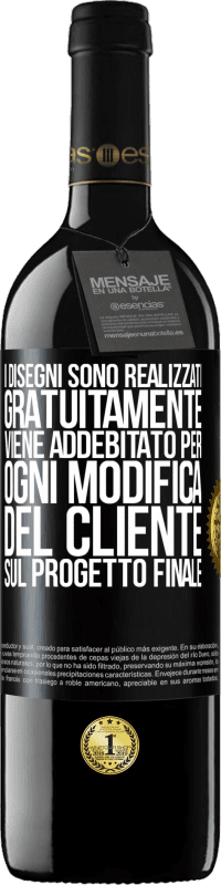 Spedizione Gratuita | Vino rosso Edizione RED MBE Riserva I disegni sono realizzati gratuitamente. Viene addebitato per ogni modifica del cliente sul progetto finale Etichetta Nera. Etichetta personalizzabile Riserva 12 Mesi Raccogliere 2014 Tempranillo