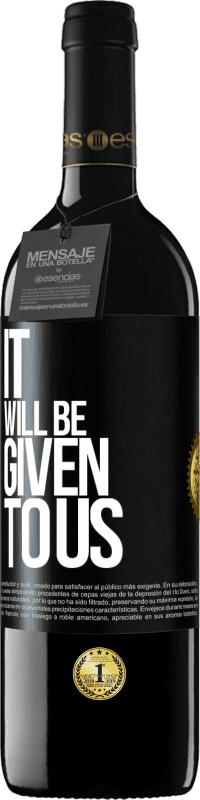 «It will be given to us» RED Edition MBE Reserve