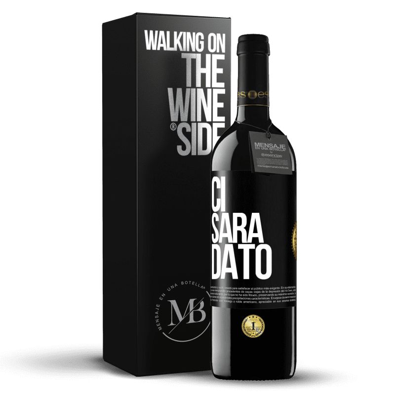 39,95 € Spedizione Gratuita | Vino rosso Edizione RED MBE Riserva Ci sarà dato Etichetta Nera. Etichetta personalizzabile Riserva 12 Mesi Raccogliere 2016 Tempranillo