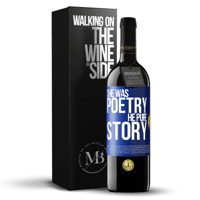«She was poetry, he pure story» RED Edition MBE Reserve