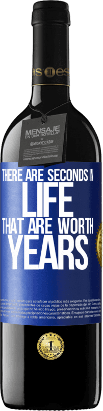 39,95 € | 赤ワイン REDエディション MBE 予約する 人生には数年の価値がある秒があります 青いタグ. カスタマイズ可能なラベル 予約する 12 月 収穫 2014 Tempranillo