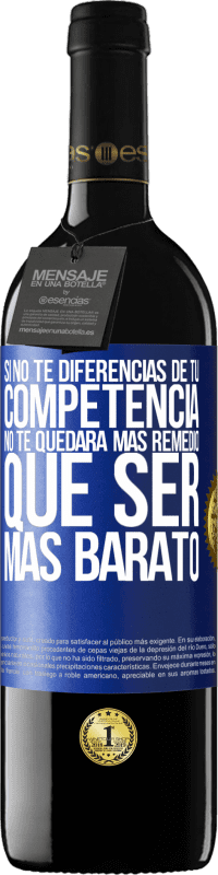 «Si no te diferencias de tu competencia, no te quedará más remedio que ser más barato» Edición RED MBE Reserva