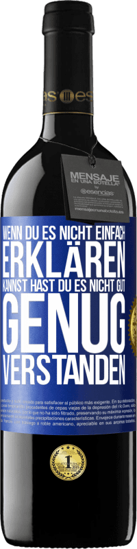 «Wenn du es nicht einfach erklären kannst, hast du es nicht gut genug verstanden» RED Ausgabe MBE Reserve