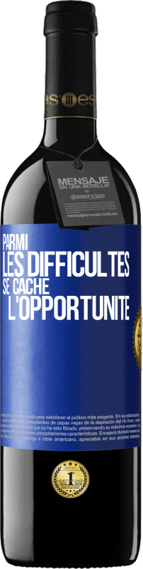 39,95 € Envoi gratuit | Vin rouge Édition RED MBE Réserve Parmi les difficultés, se cache l'opportunité Étiquette Bleue. Étiquette personnalisable Réserve 12 Mois Récolte 2016 Tempranillo