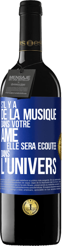 39,95 € Envoi gratuit | Vin rouge Édition RED MBE Réserve S'il y a de la musique dans votre âme elle sera écoutée dans l'univers Étiquette Bleue. Étiquette personnalisable Réserve 12 Mois Récolte 2016 Tempranillo