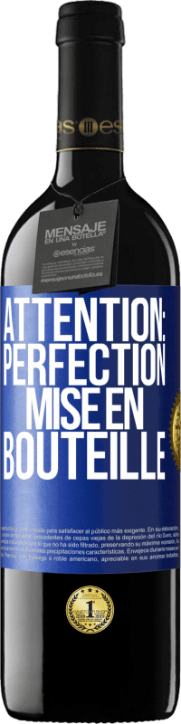 39,95 € | Vin rouge Édition RED MBE Réserve Attention: perfection mise en bouteille Étiquette Bleue. Étiquette personnalisable Réserve 12 Mois Récolte 2016 Tempranillo