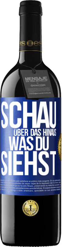39,95 € Kostenloser Versand | Rotwein RED Ausgabe MBE Reserve Schau über das hinaus, was du siehst Blaue Markierung. Anpassbares Etikett Reserve 12 Monate Ernte 2016 Tempranillo