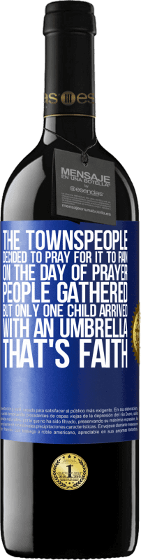 «The townspeople decided to pray for it to rain. On the day of prayer, people gathered, but only one child arrived with an» RED Edition MBE Reserve