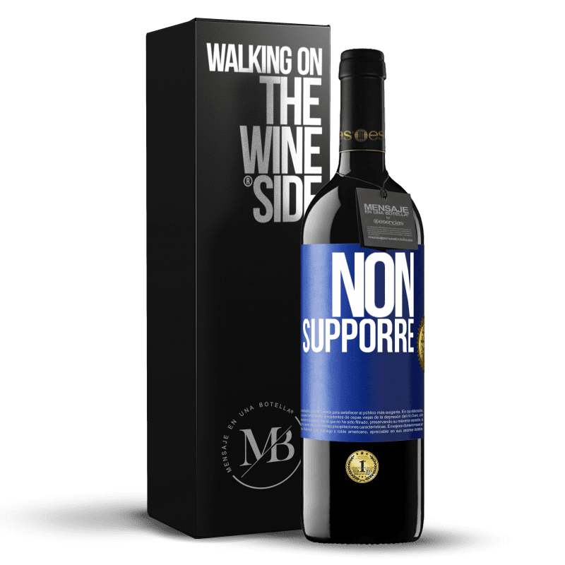 39,95 € Spedizione Gratuita | Vino rosso Edizione RED MBE Riserva Non supporre Etichetta Blu. Etichetta personalizzabile Riserva 12 Mesi Raccogliere 2016 Tempranillo