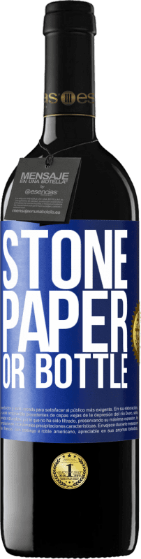 «Stone, paper or bottle» RED Edition Crianza 6 Months
