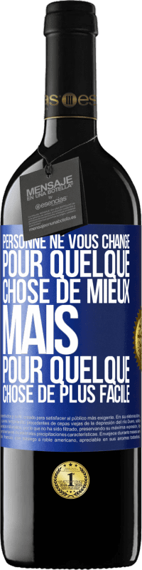 39,95 € Envoi gratuit | Vin rouge Édition RED MBE Réserve Personne ne vous change pour quelque chose de mieux, mais pour quelque chose de plus facile Étiquette Bleue. Étiquette personnalisable Réserve 12 Mois Récolte 2016 Tempranillo
