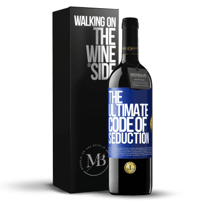 «The ultimate code of seduction» RED Edition Crianza 6 Months