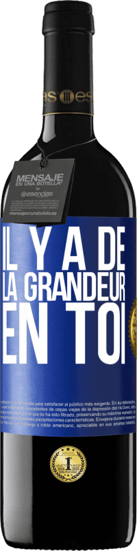 39,95 € | Vin rouge Édition RED MBE Réserve Il y a de la grandeur en toi Étiquette Bleue. Étiquette personnalisable Réserve 12 Mois Récolte 2016 Tempranillo