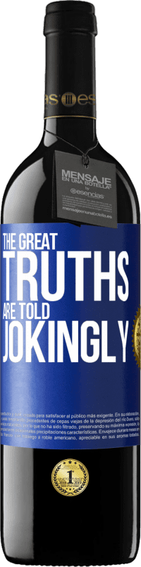 «The great truths are told jokingly» RED Edition MBE Reserve