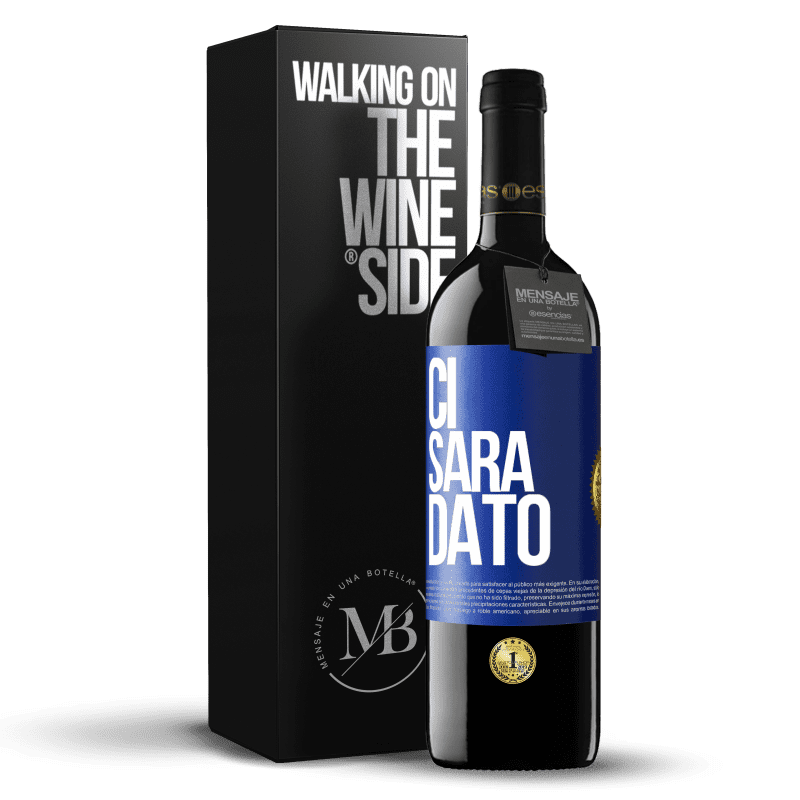 39,95 € Spedizione Gratuita | Vino rosso Edizione RED MBE Riserva Ci sarà dato Etichetta Blu. Etichetta personalizzabile Riserva 12 Mesi Raccogliere 2014 Tempranillo