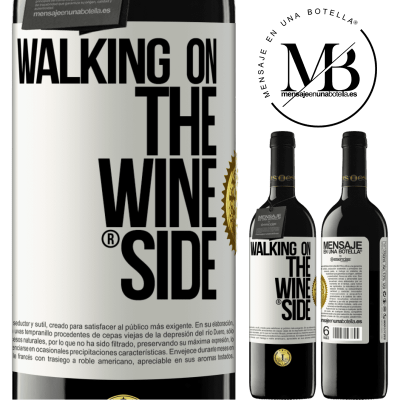 39,95 € 送料無料 | 赤ワイン REDエディション MBE 予約する Walking on the Wine Side® ホワイトラベル. カスタマイズ可能なラベル 予約する 12 月 収穫 2015 Tempranillo