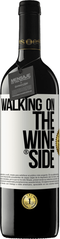 39,95 € | Rotwein RED Ausgabe MBE Reserve Walking on the Wine Side® Weißes Etikett. Anpassbares Etikett Reserve 12 Monate Ernte 2014 Tempranillo