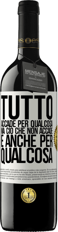«Tutto accade per qualcosa, ma ciò che non accade, è anche per qualcosa» Edizione RED MBE Riserva