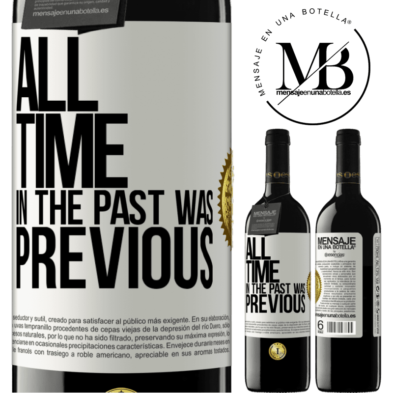 24,95 € Free Shipping | Red Wine RED Edition Crianza 6 Months All time in the past, was previous White Label. Customizable label Aging in oak barrels 6 Months Harvest 2019 Tempranillo
