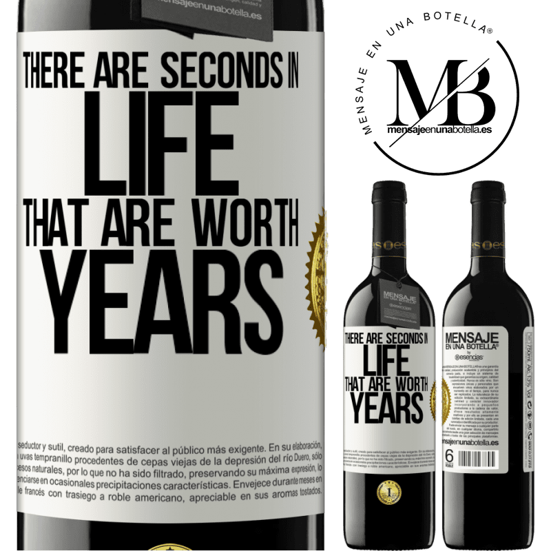 24,95 € Free Shipping | Red Wine RED Edition Crianza 6 Months There are seconds in life that are worth years White Label. Customizable label Aging in oak barrels 6 Months Harvest 2019 Tempranillo
