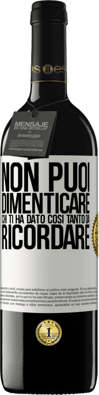 39,95 € | Vino rosso Edizione RED MBE Riserva Non puoi dimenticare chi ti ha dato così tanto da ricordare Etichetta Bianca. Etichetta personalizzabile Riserva 12 Mesi Raccogliere 2015 Tempranillo