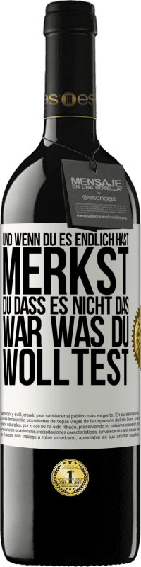 «Und wenn du es endlich hast, merkst du, dass es nicht das, war was du wolltest» RED Ausgabe MBE Reserve