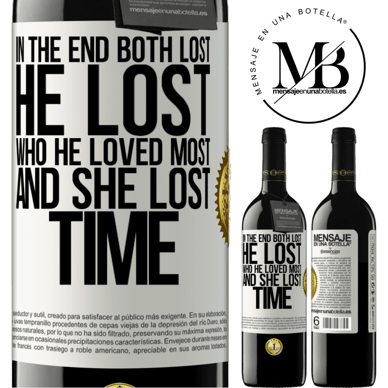 39,95 € Free Shipping | Red Wine RED Edition MBE Reserve In the end, both lost. He lost who he loved most, and she lost time White Label. Customizable label Reserve 12 Months Harvest 2014 Tempranillo