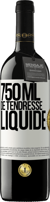 39,95 € | Vin rouge Édition RED MBE Réserve 750 ml de tendresse liquide Étiquette Blanche. Étiquette personnalisable Réserve 12 Mois Récolte 2014 Tempranillo