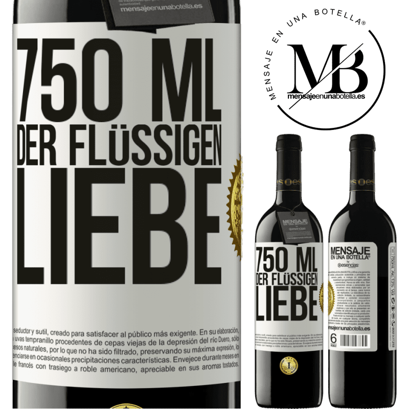 39,95 € Kostenloser Versand | Rotwein RED Ausgabe MBE Reserve 750 ml flüssiger Liebe Weißes Etikett. Anpassbares Etikett Reserve 12 Monate Ernte 2015 Tempranillo