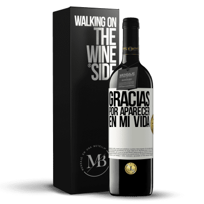 «Gracias por aparecer en mi vida» Edición RED MBE Reserva