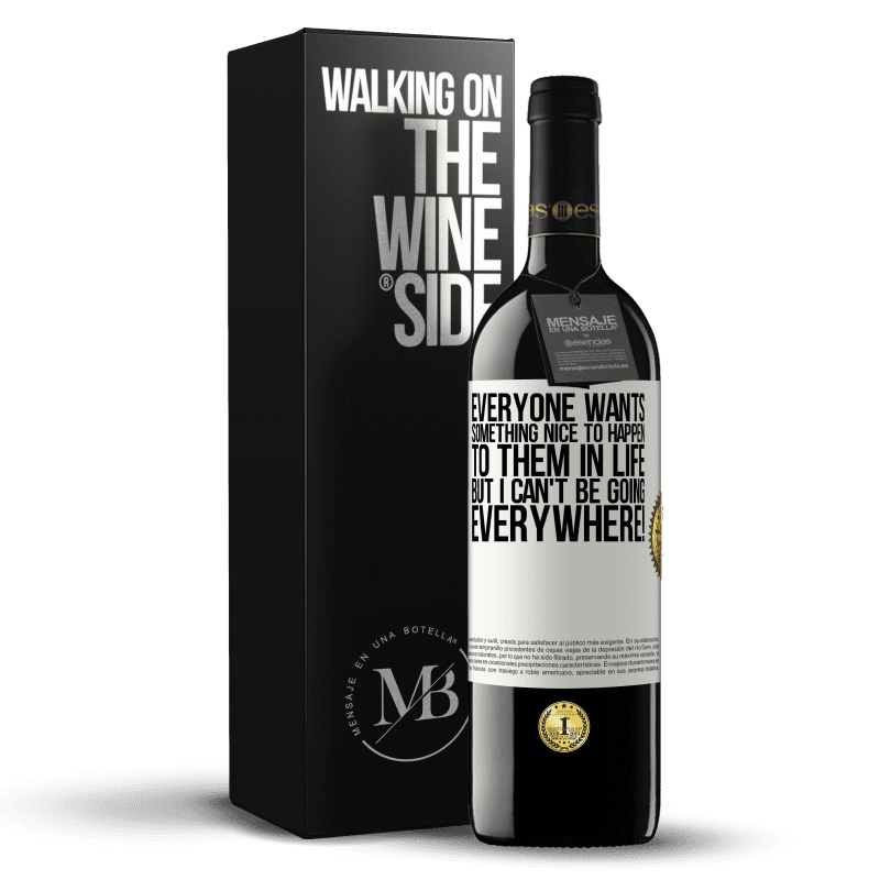 39,95 € Free Shipping | Red Wine RED Edition MBE Reserve Everyone wants something nice to happen to them in life, but I can't be going everywhere! White Label. Customizable label Reserve 12 Months Harvest 2014 Tempranillo