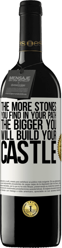 «Чем больше камней вы найдете на своем пути, тем больше вы построите свой замок» Издание RED MBE Бронировать