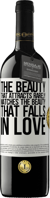 39,95 € Free Shipping | Red Wine RED Edition MBE Reserve The beauty that attracts rarely matches the beauty that falls in love White Label. Customizable label Reserve 12 Months Harvest 2016 Tempranillo