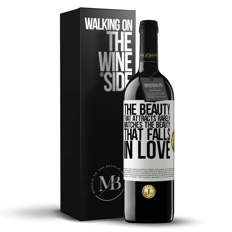 39,95 € Free Shipping | Red Wine RED Edition MBE Reserve The beauty that attracts rarely matches the beauty that falls in love White Label. Customizable label Reserve 12 Months Harvest 2016 Tempranillo