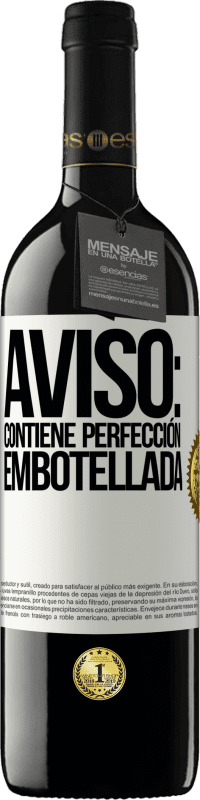 39,95 € | Vino Tinto Edición RED MBE Reserva Aviso: contiene perfección embotellada Etiqueta Blanca. Etiqueta personalizable Reserva 12 Meses Cosecha 2014 Tempranillo