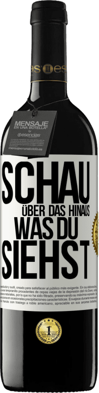 39,95 € | Rotwein RED Ausgabe MBE Reserve Schau über das hinaus, was du siehst Weißes Etikett. Anpassbares Etikett Reserve 12 Monate Ernte 2015 Tempranillo