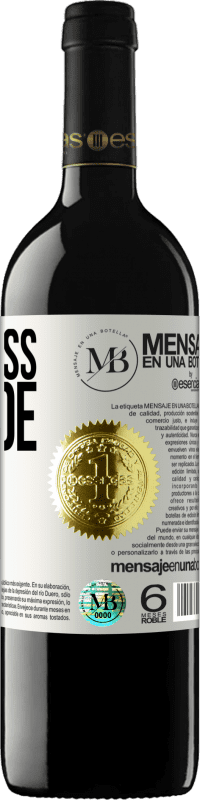 «Happiness is made to be shared» RED Edition MBE Reserve