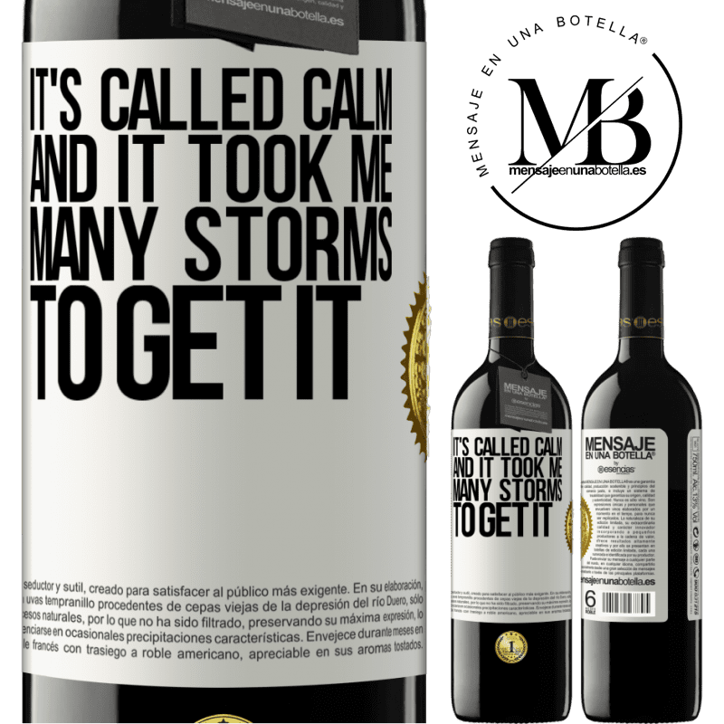 24,95 € Free Shipping | Red Wine RED Edition Crianza 6 Months It's called calm, and it took me many storms to get it White Label. Customizable label Aging in oak barrels 6 Months Harvest 2019 Tempranillo