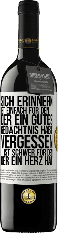 «Sich erinnern ist einfach für den, der ein gutes Gedächtnis habt. Vergessen ist schwer für den, der ein Herz hat» RED Ausgabe MBE Reserve