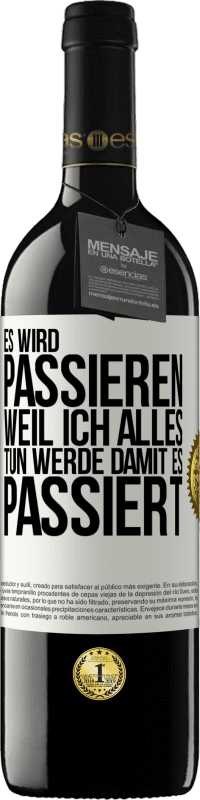 «Es wird passieren, weil ich alles tun werde, damit es passiert» RED Ausgabe MBE Reserve