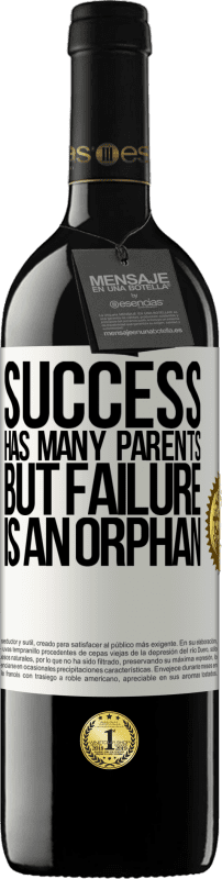 «Success has many parents, but failure is an orphan» RED Edition MBE Reserve