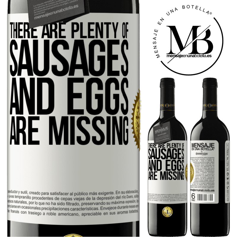24,95 € Free Shipping | Red Wine RED Edition Crianza 6 Months There are plenty of sausages and eggs are missing White Label. Customizable label Aging in oak barrels 6 Months Harvest 2019 Tempranillo