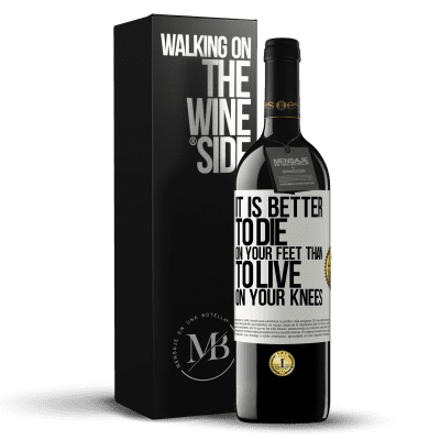 «It is better to die on your feet than to live on your knees» RED Edition MBE Reserve