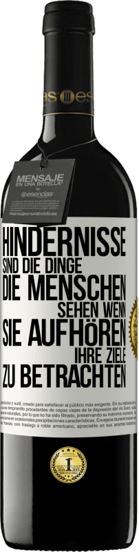 «Hindernisse sind die Dinge, die Menschen sehen, wenn sie aufhören, ihre Ziele zu betrachten» RED Ausgabe MBE Reserve