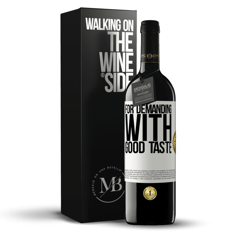 39,95 € Free Shipping | Red Wine RED Edition MBE Reserve For demanding with good taste White Label. Customizable label Reserve 12 Months Harvest 2014 Tempranillo