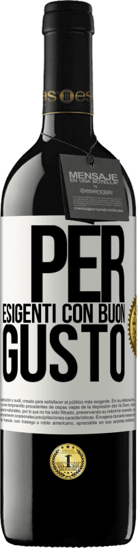39,95 € Spedizione Gratuita | Vino rosso Edizione RED MBE Riserva Per esigenti con buon gusto Etichetta Bianca. Etichetta personalizzabile Riserva 12 Mesi Raccogliere 2016 Tempranillo
