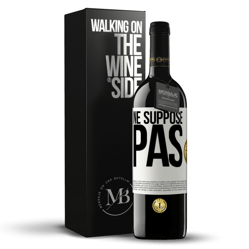 39,95 € Envoi gratuit | Vin rouge Édition RED MBE Réserve Ne suppose pas Étiquette Blanche. Étiquette personnalisable Réserve 12 Mois Récolte 2015 Tempranillo