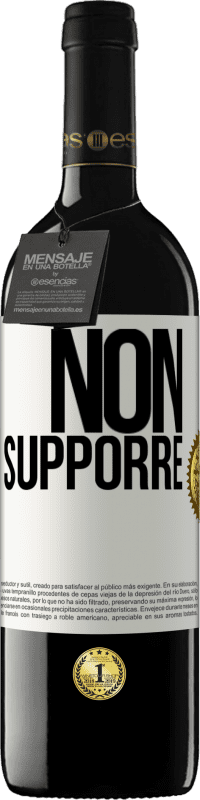 39,95 € Spedizione Gratuita | Vino rosso Edizione RED MBE Riserva Non supporre Etichetta Bianca. Etichetta personalizzabile Riserva 12 Mesi Raccogliere 2016 Tempranillo
