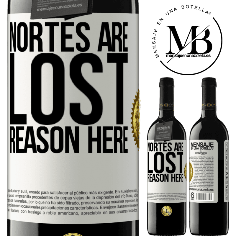 24,95 € Free Shipping | Red Wine RED Edition Crianza 6 Months Nortes are lost. Reason here White Label. Customizable label Aging in oak barrels 6 Months Harvest 2019 Tempranillo